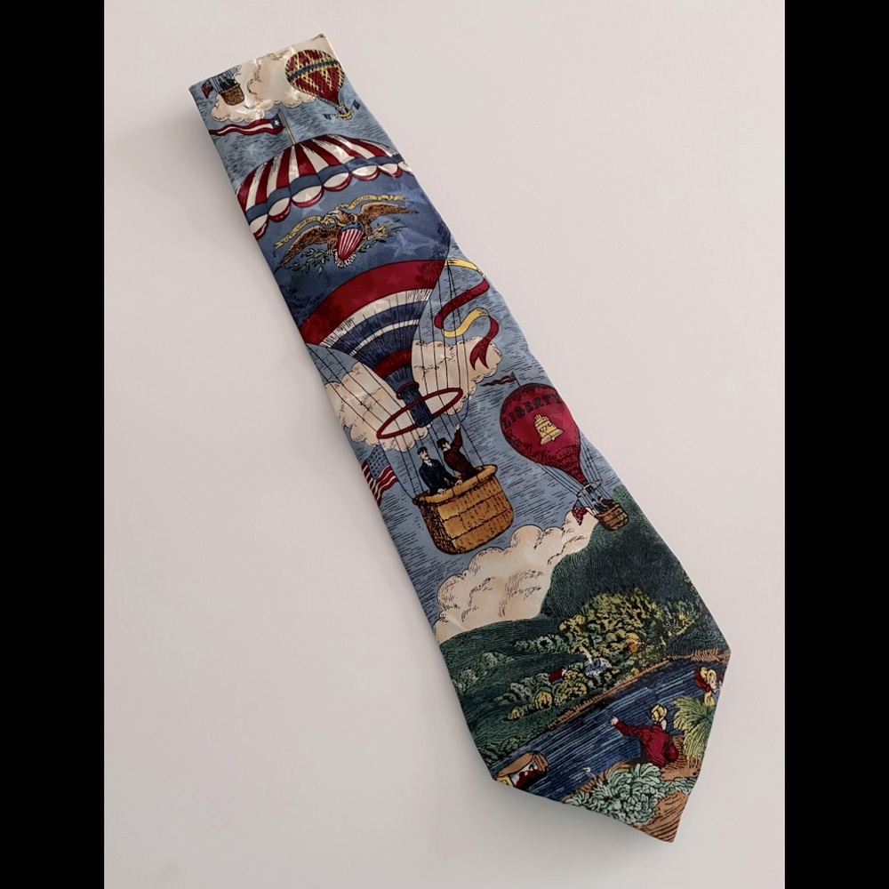 Windsor Brand Americana Series “Up, Up & Away” Traditional Tie